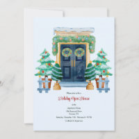 Christmas Open House Invitation