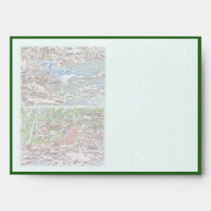 Christmas Open House Invitation Envelope