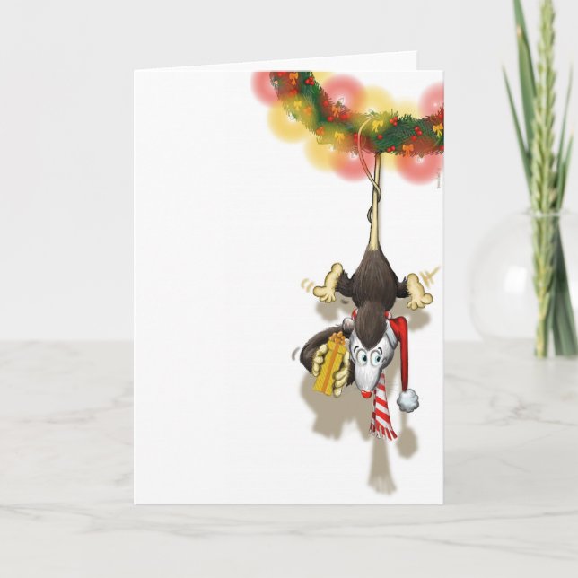 Christmas Opossm Holiday Card (Front)