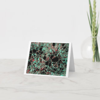 Christmas or Holiday card - Ice  Design 1