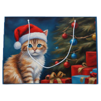 Christmas Orange Tabby Kitten