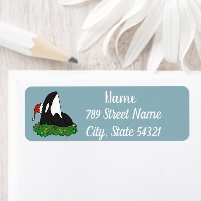 Christmas Orca Killer Whale  (Insitu)