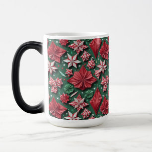 Christmas origami handicrafts 12 - Coffee Mug