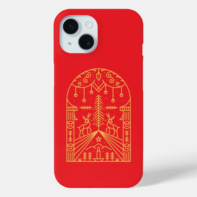 Christmas Ornament 1 Case-Mate iPhone Case (Back)