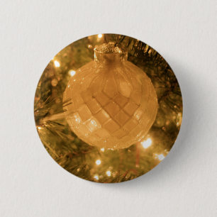 Christmas Ornament 2 Inch Round Button