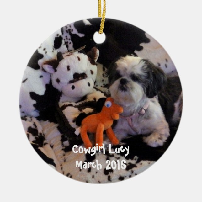 Christmas Ornament Add Photo (Front)