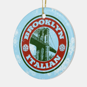 Christmas Ornament Brooklyn Italian American