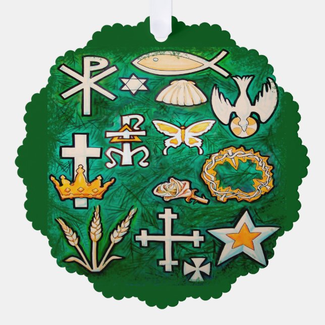 Christmas Ornament Card (Front)