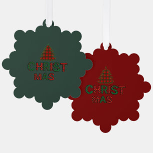  Christmas  Ornament Card
