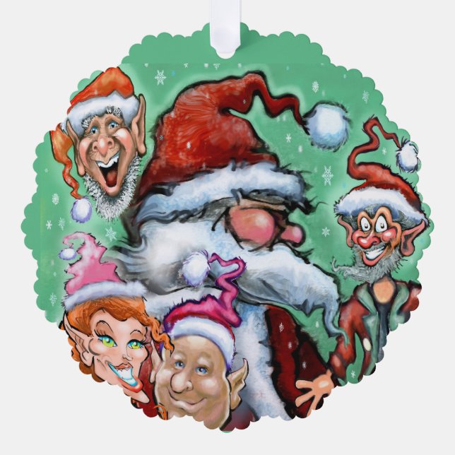 Christmas Ornament Card (Front)