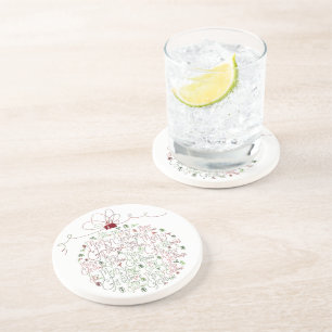 Christmas Ornament Coaster