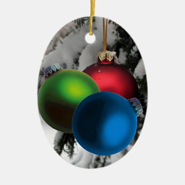 Christmas ornament Customizable ornament (Front)