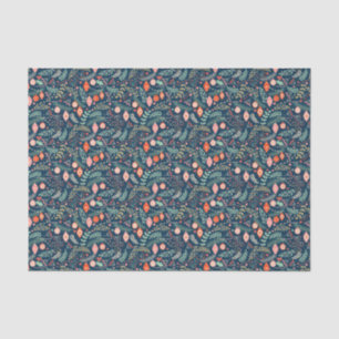 Christmas Ornament   Floral Pattern Tissue Paper