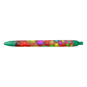 Christmas Ornament Jamboree Black Ink Pen