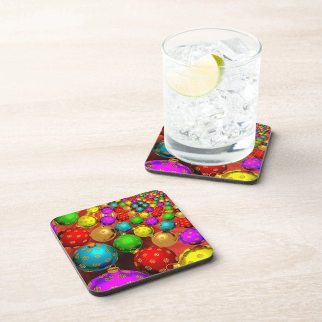 Christmas Ornament Jamboree Coaster (Right Side)