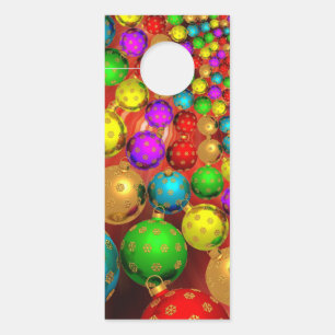 Christmas Ornament Jamboree Door Hanger