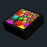 Christmas Ornament Jamboree Gift Box<br><div class="desc">Christmas Ornament Jamboree, bright and cheerful holiday colors.</div>