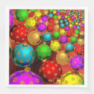 Christmas Ornament Jamboree Napkin
