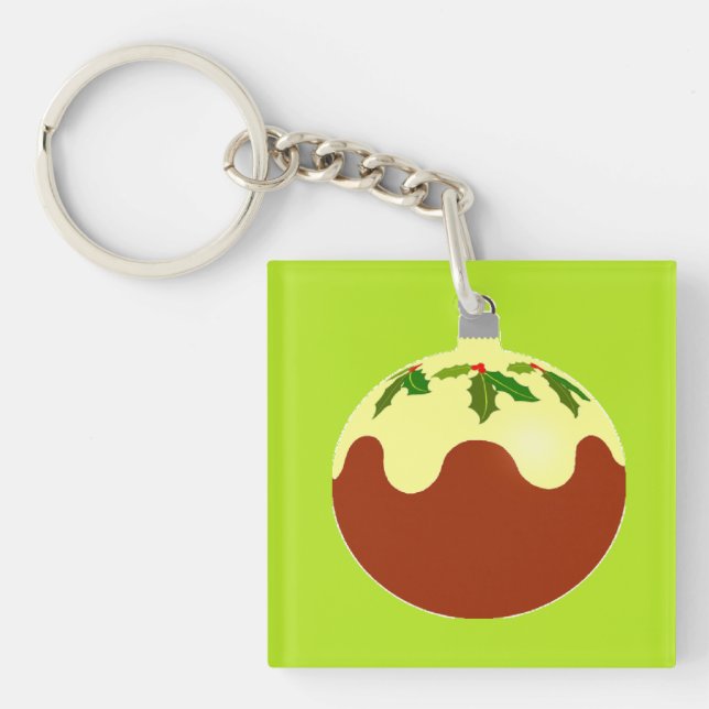 Christmas ornament keychain (Front)