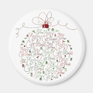 Christmas Ornament Magnet