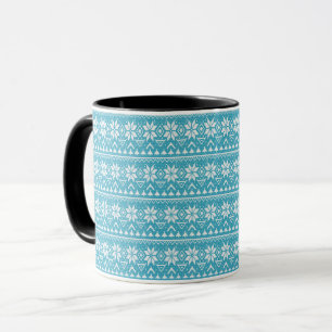 Christmas ornament nordic winter scandinavian norw mug
