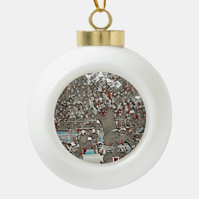 Christmas Ornament - Rugby Lovers (Front)