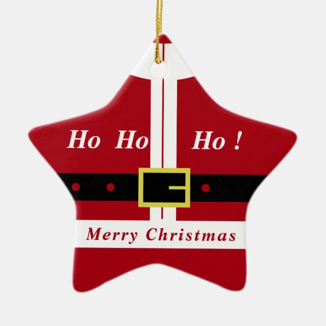 Christmas Ornament Santa Claus (Front)