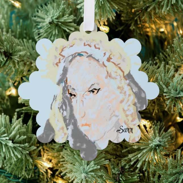 Christmas Ornament : The Virgin Mary Card (Insitu (Tree))