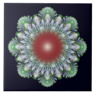 Christmas ornament tile