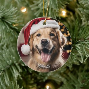 Christmas Ornament with dog.