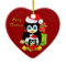 Christmas ornament With Penguin Mom and Baby