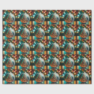Christmas Ornament Wrapping Paper