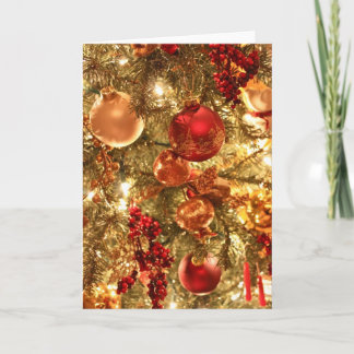 Christmas Ornaments 2 Holiday Card