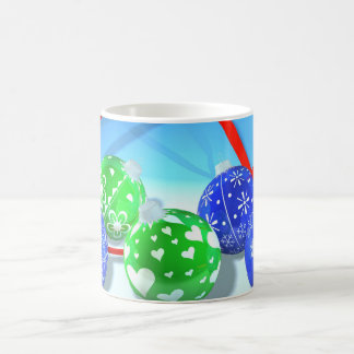 Christmas ornaments coffee mug