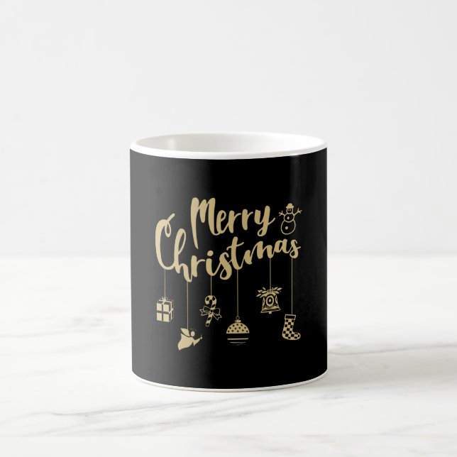 Christmas Ornaments Decoration Merry Christmas Coffee Mug (Center)
