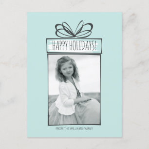 Christmas Ornaments Holiday Photo Postcard