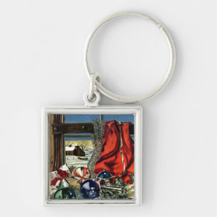 Christmas Ornaments Keychain