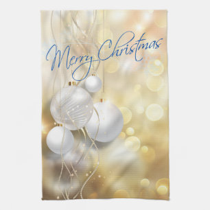 Christmas Ornaments Kitchen Towel