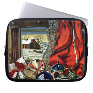 Christmas Ornaments Laptop Sleeve