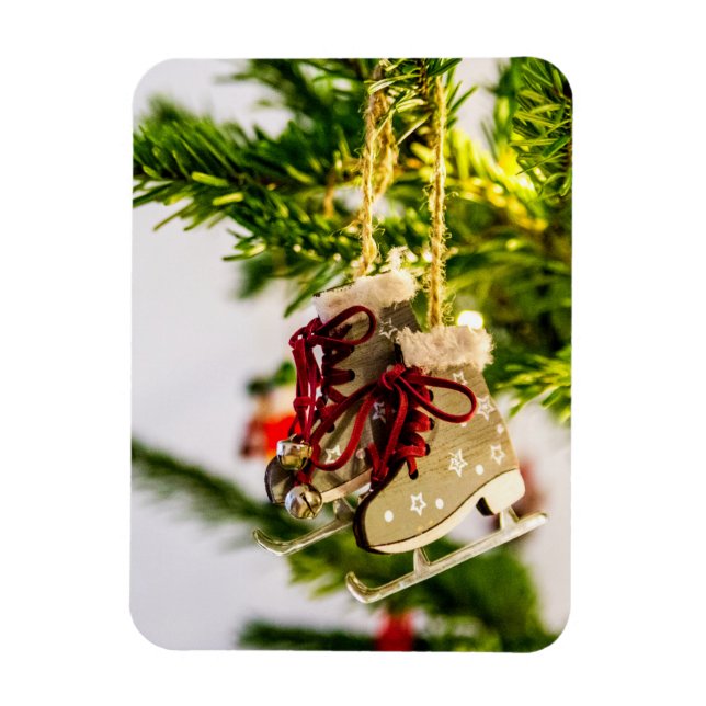 Christmas ornaments magnet (Vertical)