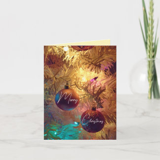 Christmas Ornaments - Merry Christmas Card