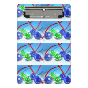 Christmas ornaments mini clipboard