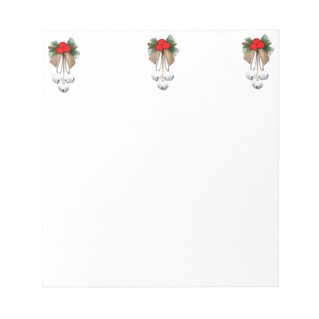 Christmas Ornaments Notepad (Front)