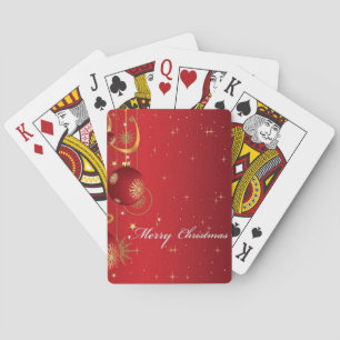 Christmas Ornaments Playing Cards