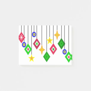 Christmas Ornaments Post-it Notes