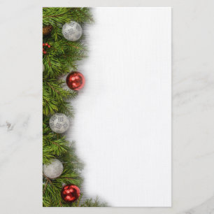 Christmas Ornaments Stationery