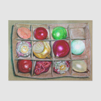 Christmas Ornaments Tissue Paper