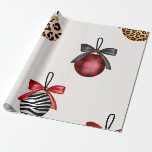 Christmas Ornaments Wrapping Paper