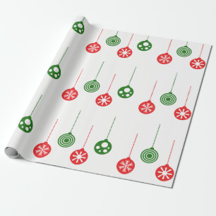 Christmas Ornaments Wrapping Paper