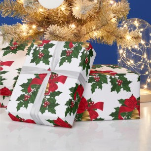 Christmas Ortnament Pattern Wrapping Paper